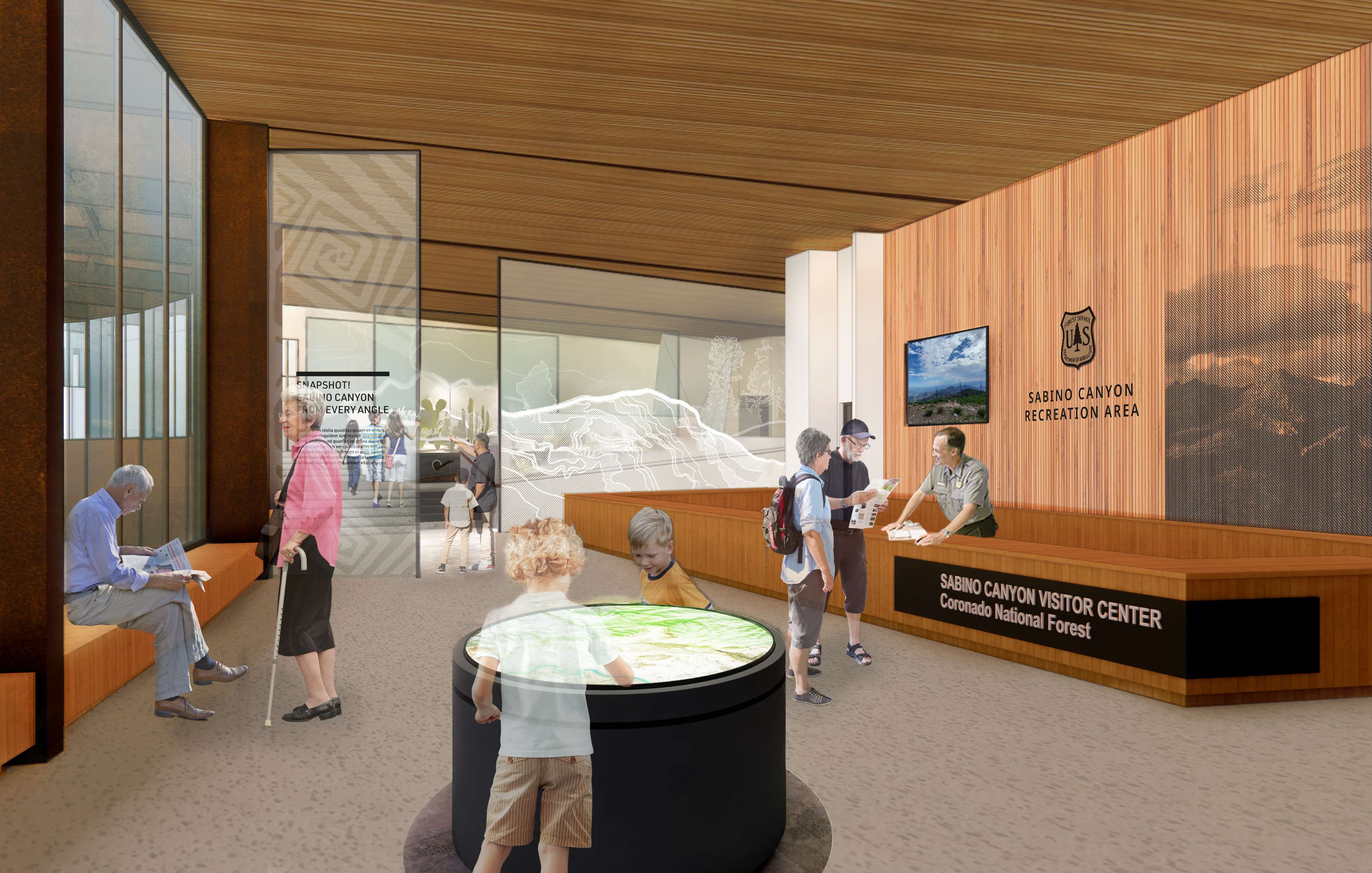 Sabino Canyon Visitors Center-7