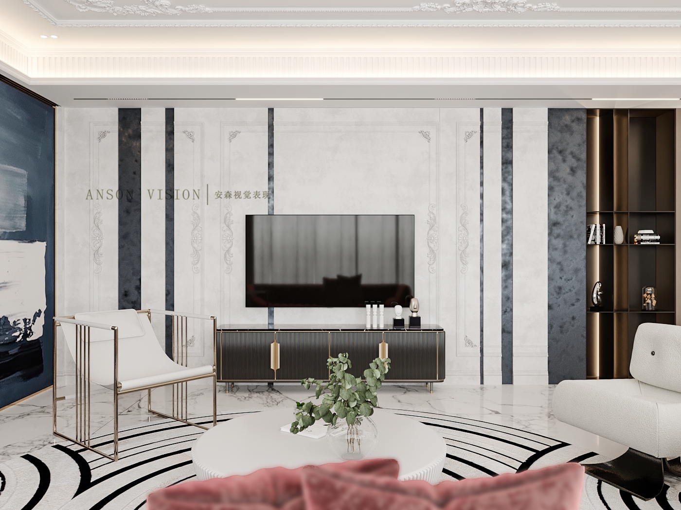明净法式客餐厅丨Ansonvision-6