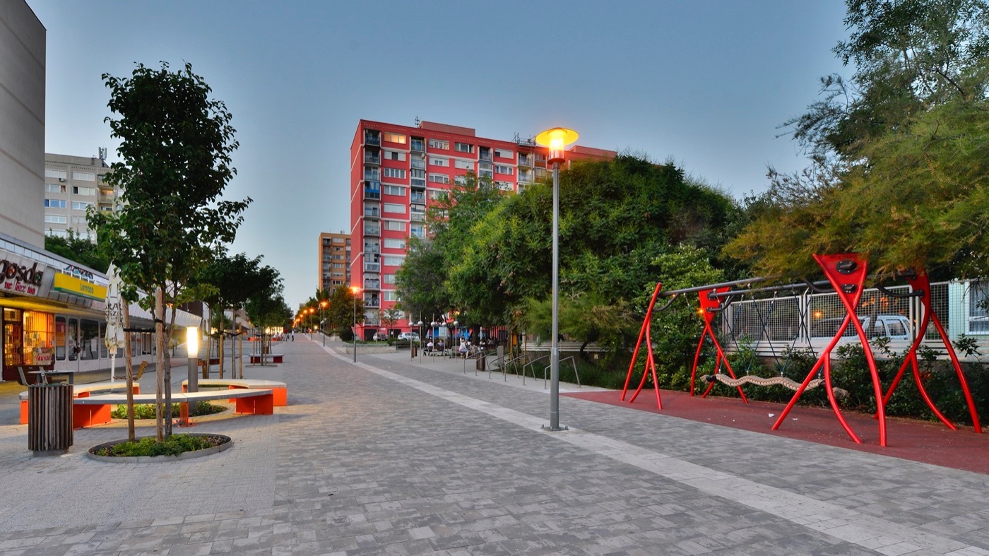 Újhegy Promenade · 翻新公共空间,重塑社区活力丨匈牙利布达佩斯丨LéptékTerv-19