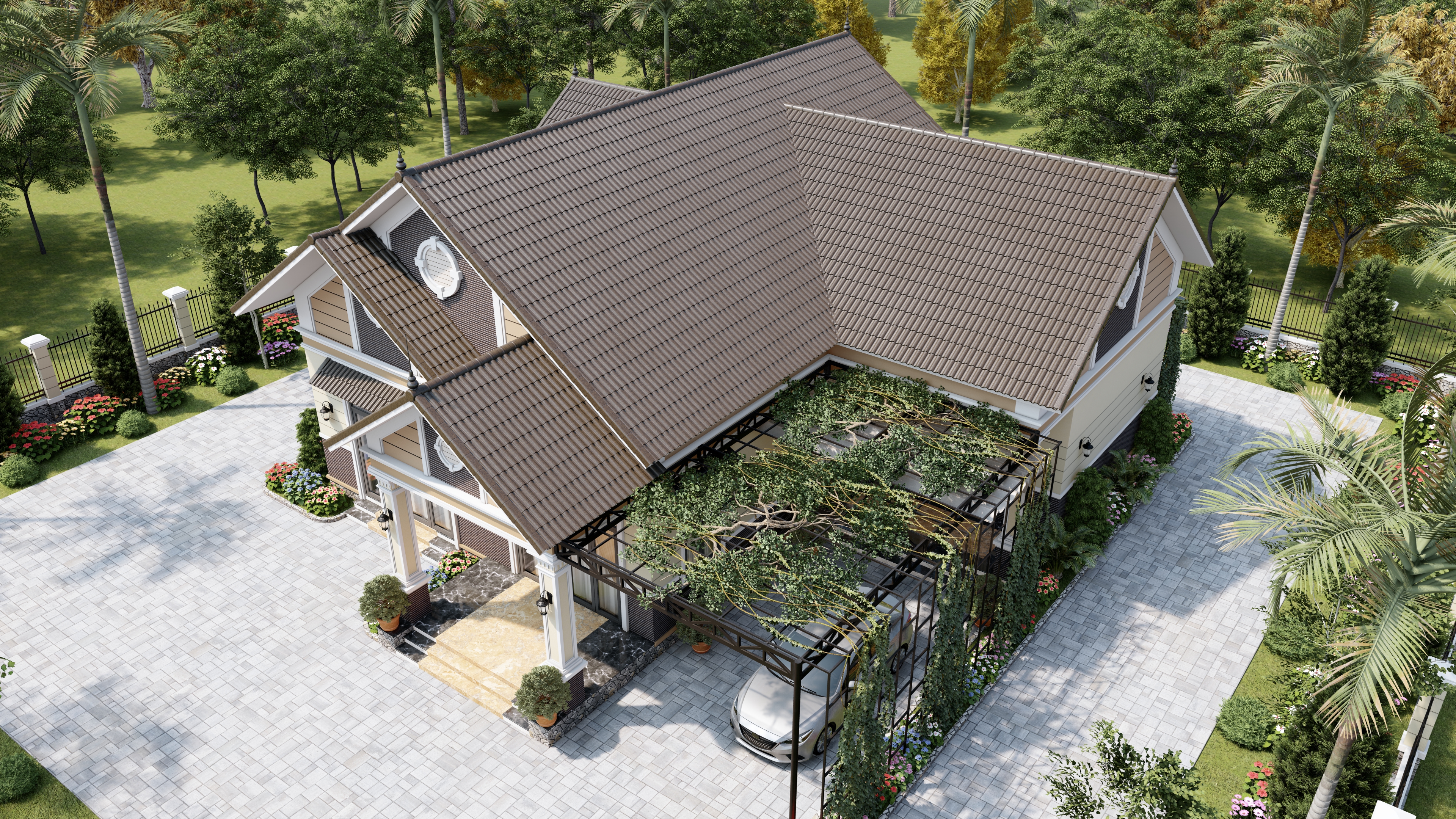 NHÀ CẤP 4 MÁI THÁI-4