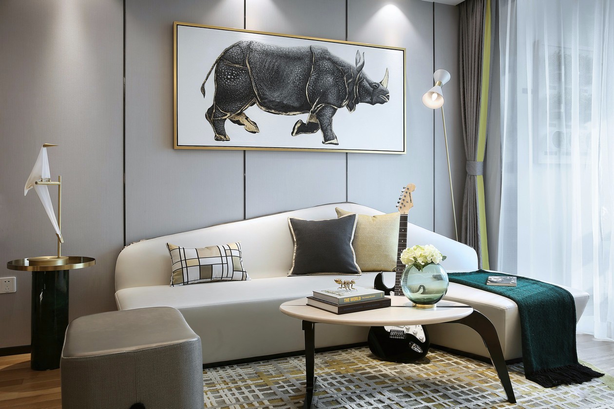 金地·新城·大境C户型样板房 天鼓装饰设计-7