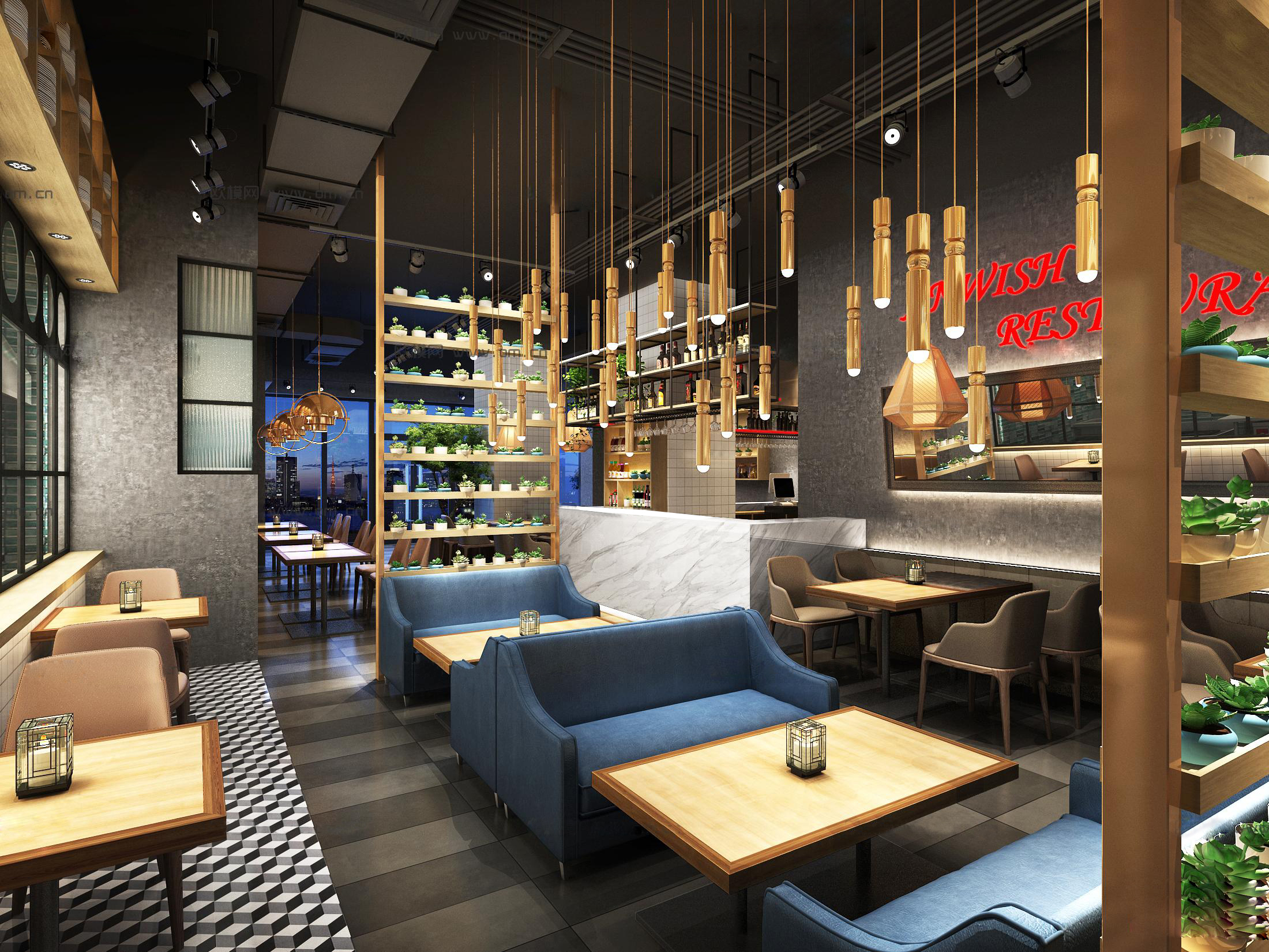 通感盛宴 · 现代餐饮设计的典范-7