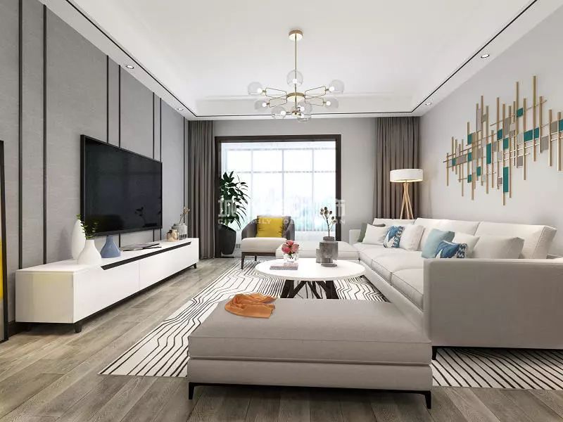 【家·设计】荣和城113㎡现代风格，至精至雅，韵味十足！-11