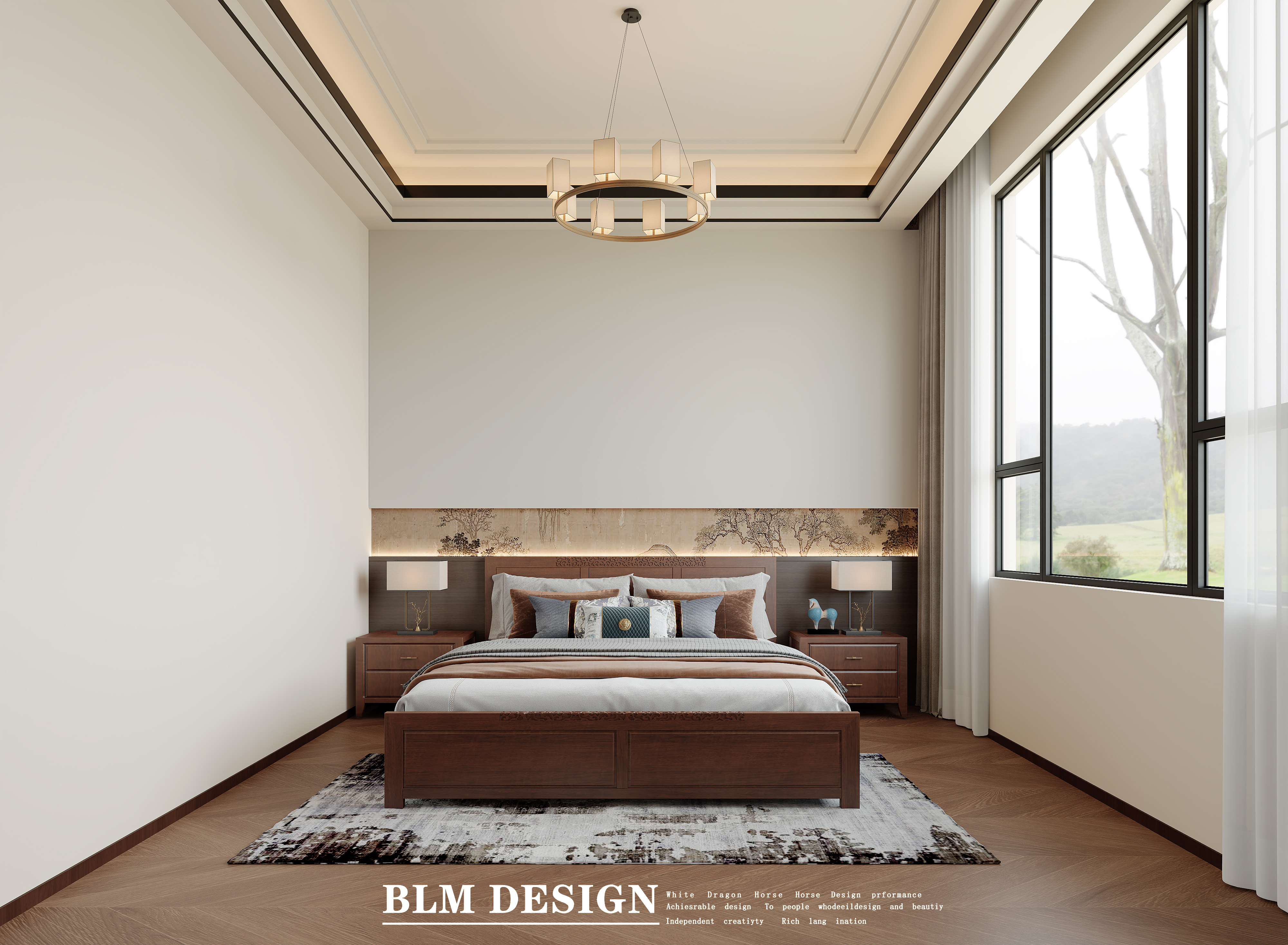 新中式合院别墅-8