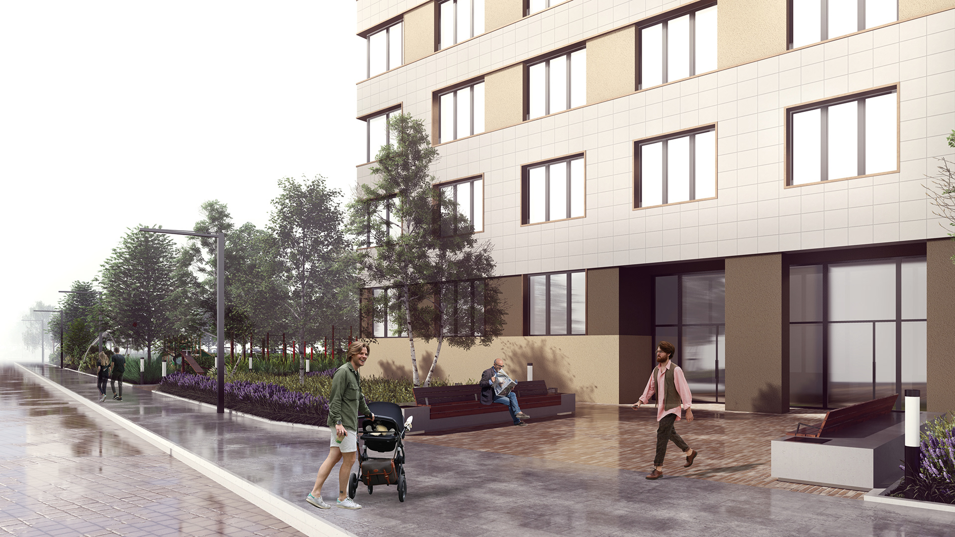 Многоэтажный жилой дом по ул. Енисейская-6