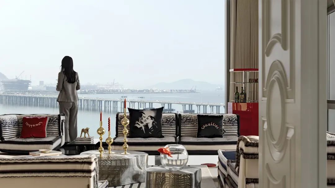 深圳500㎡海岸线大平层丨中国深圳丨向限建筑 孙肖亚-14