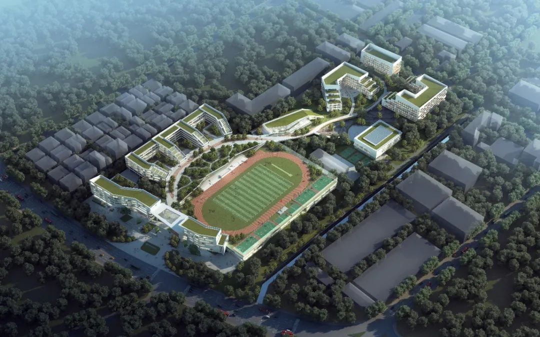 深圳第十三高级中学 | 山地生态校园的绿色创新-2