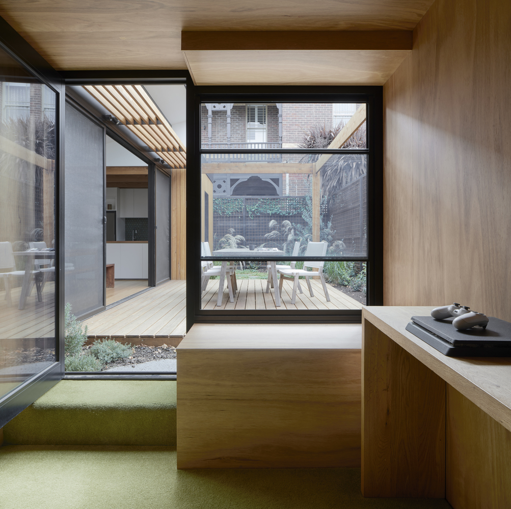 墨尔本 Hawthorn Villa · 花园中的家-11