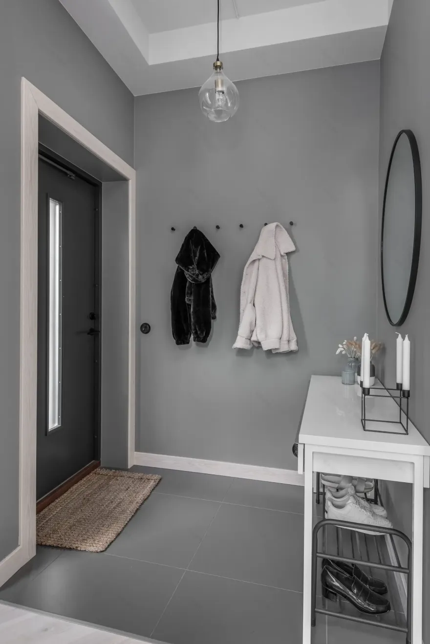 35m2 灰色调瑞典工作室公寓设计-12