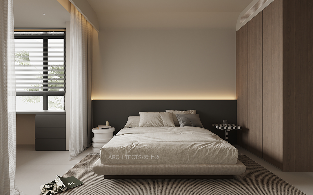 山东淄博森林城 185㎡现代简约风设计丨中国淄博丨云上译舍-13