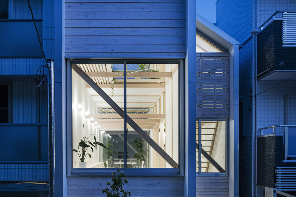 日本神户“房子在公园里生活”住宅设计-16