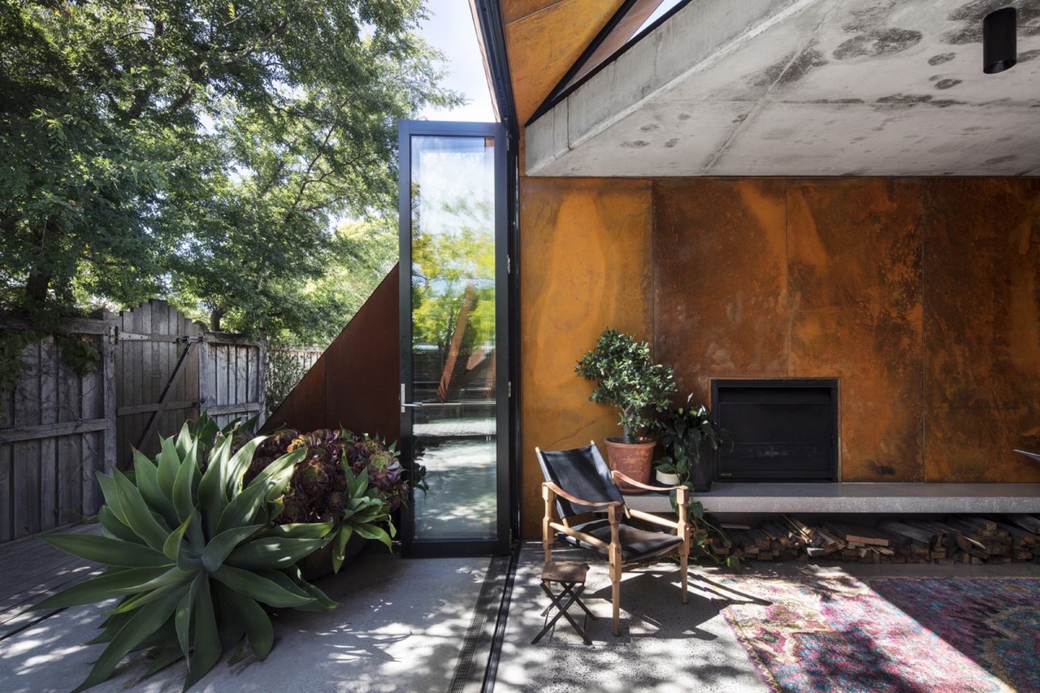 墨尔本郊区“Wheat House”的绿色延伸-29