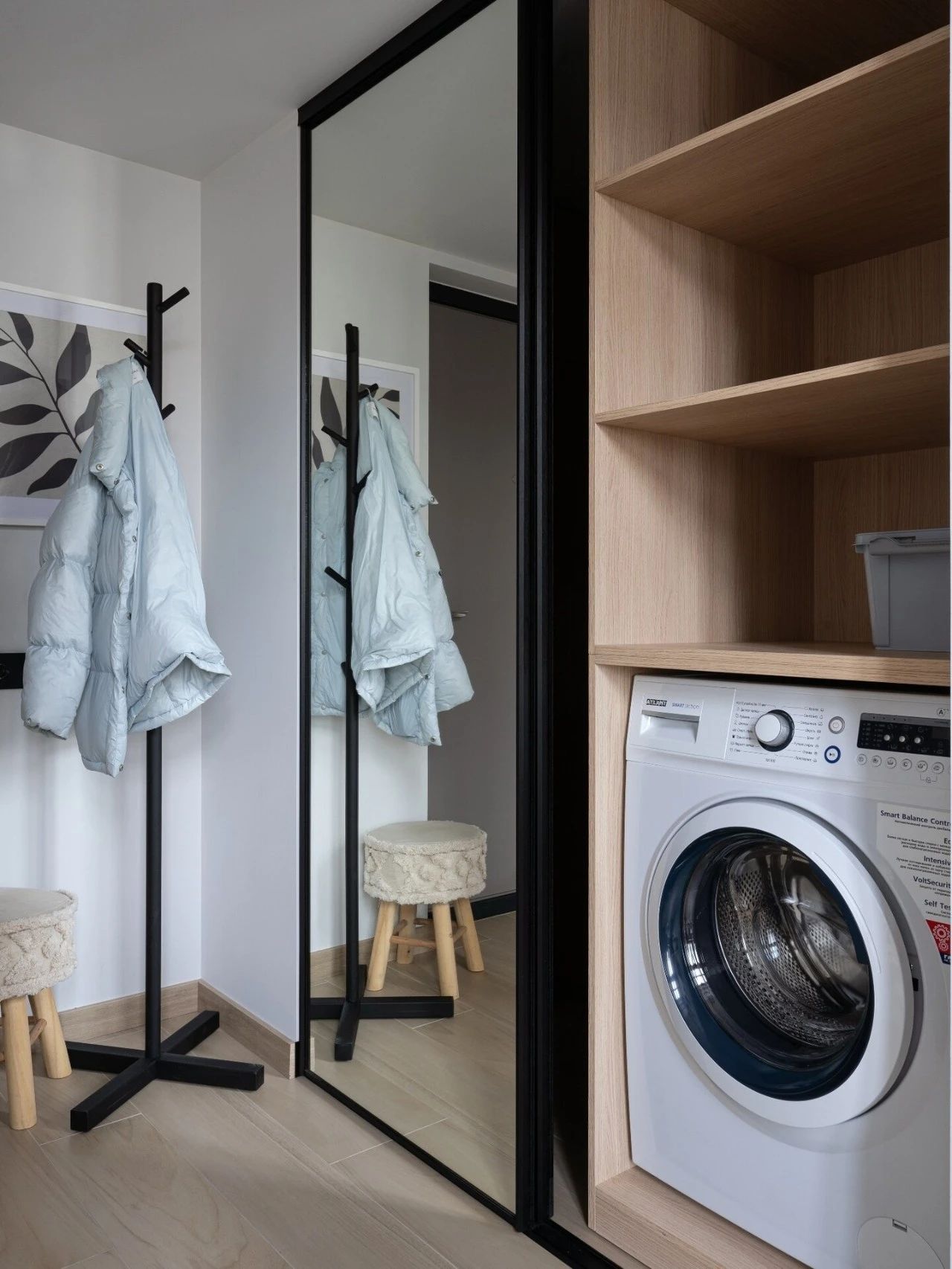 35㎡带露台的复式小宅设计-27