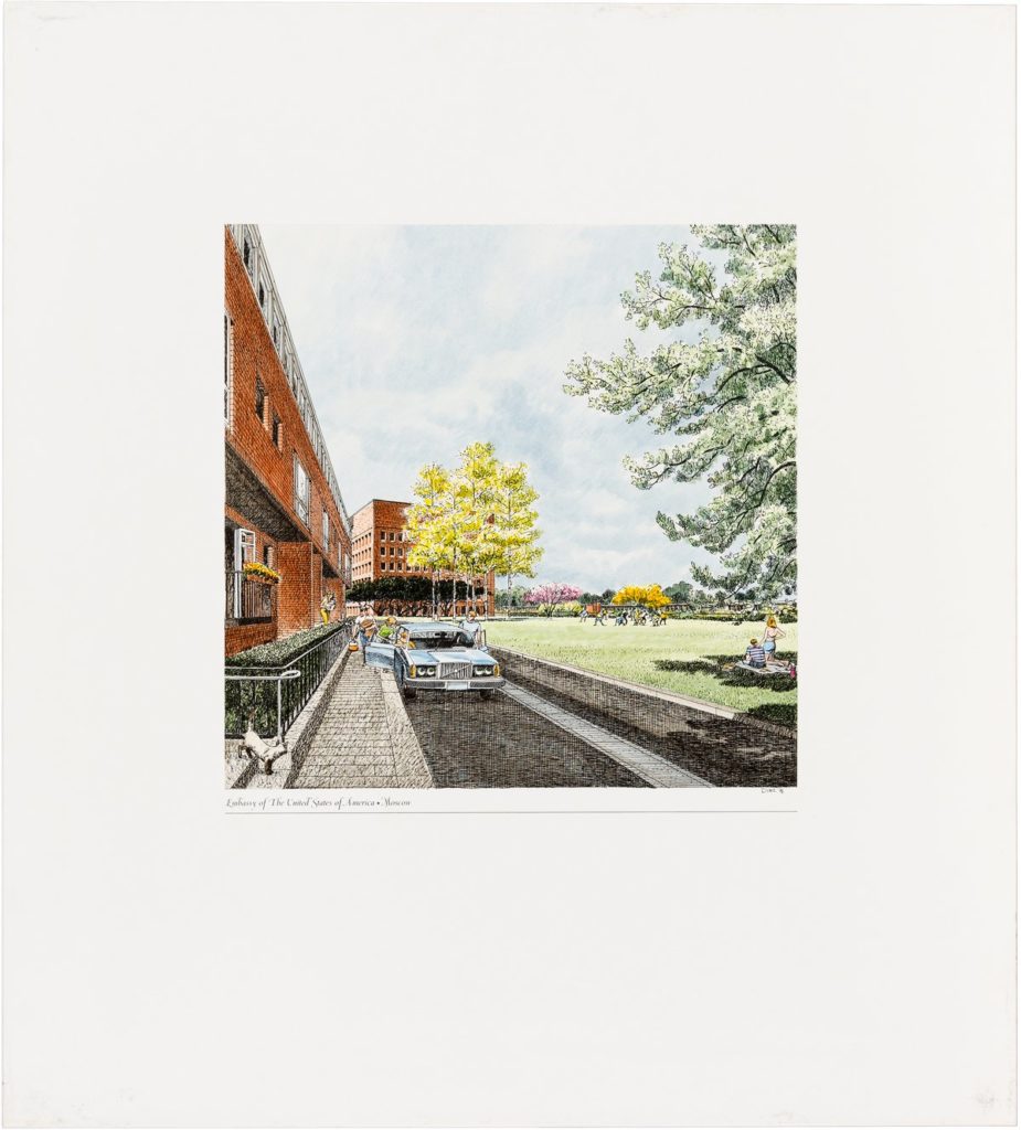 美国驻莫斯科大使馆“公共区域”丨俄罗斯莫斯科-21