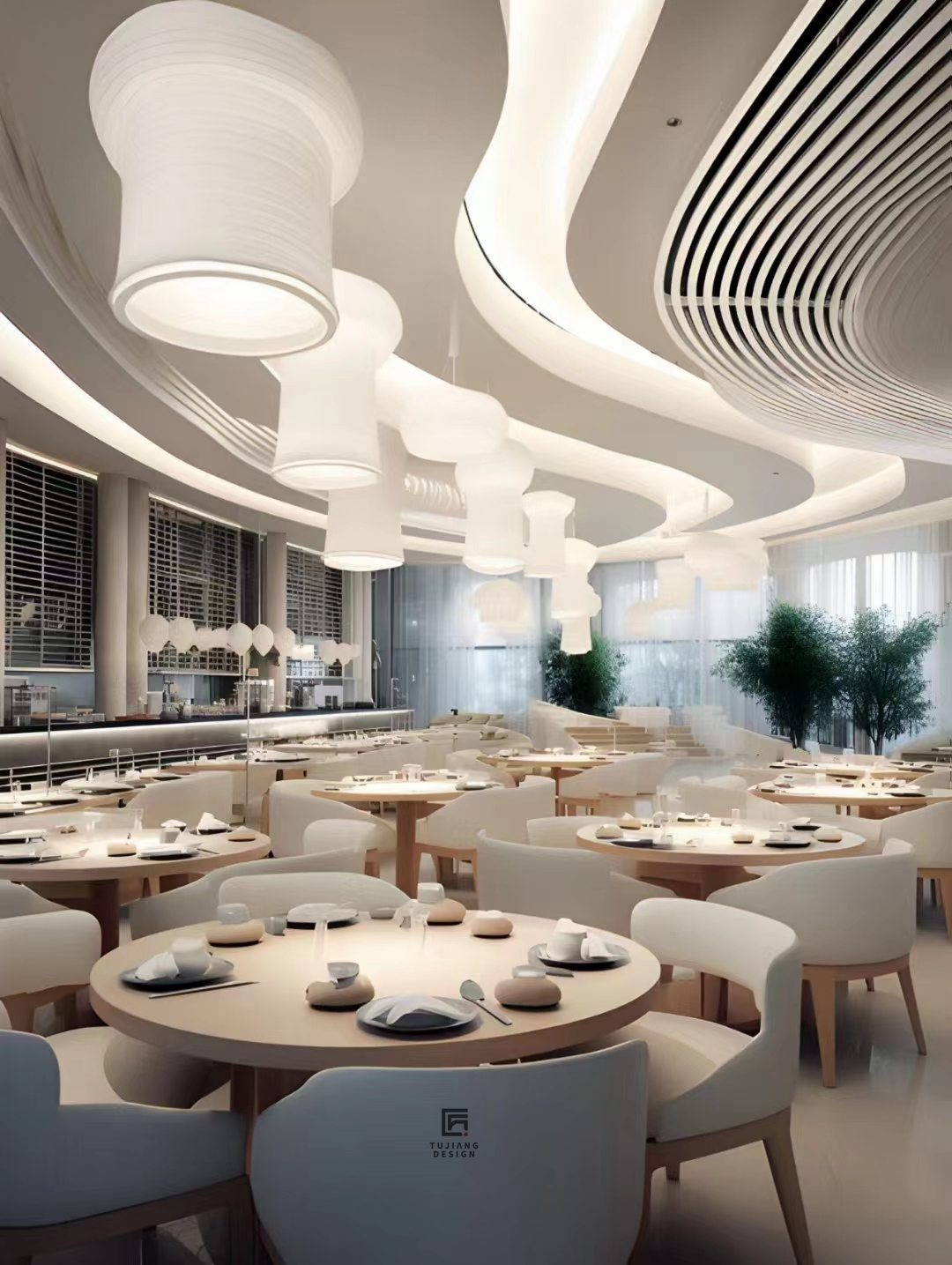 工装餐饮空间设计案例丨尽述人间烟火气-4