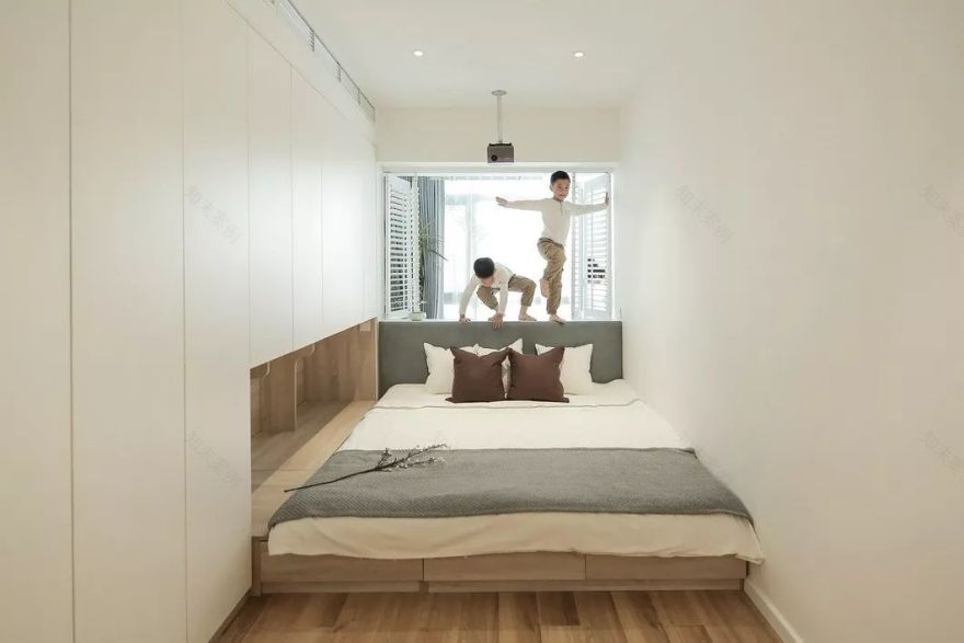 59㎡小屋变身四口之家舒适居所,设计亮点一一解析-49