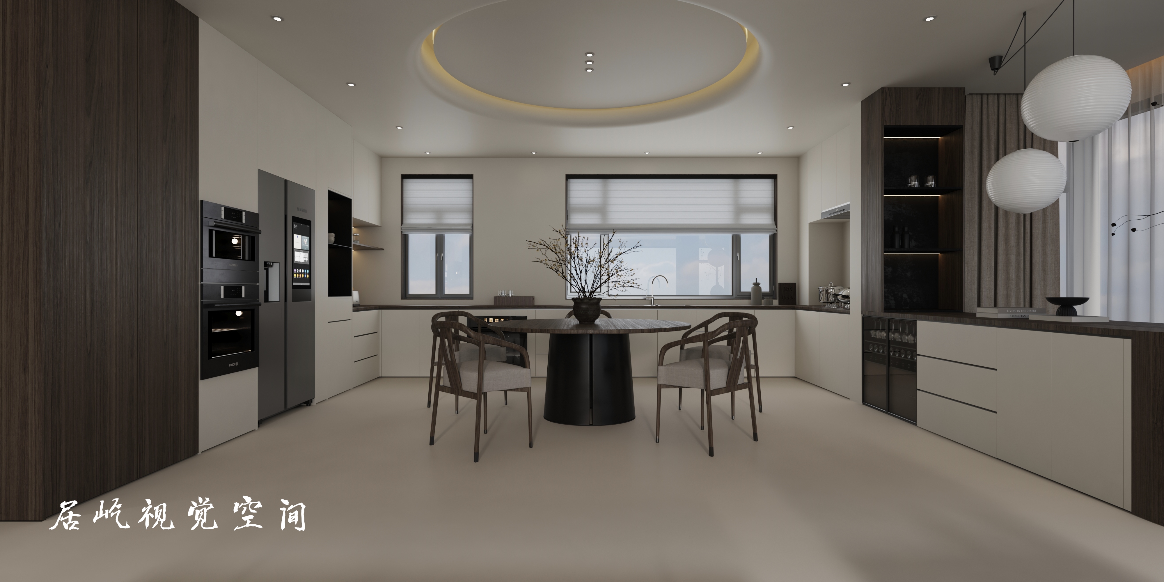 240平中式极简混搭  ～承接效果图制作-3