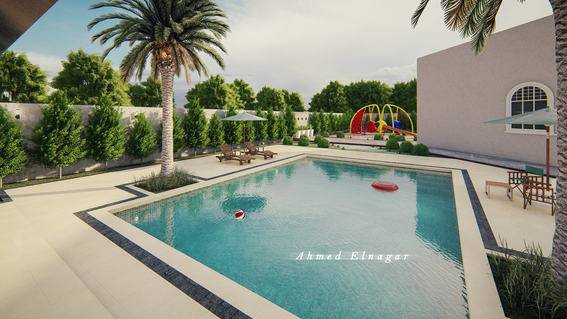 别墅花园设计 20丨阿联酋迪拜-7