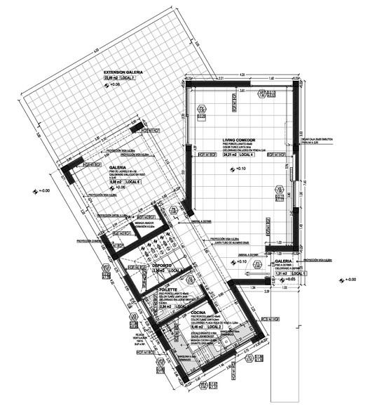 阿根廷相思树森林中的简约住宅群-13