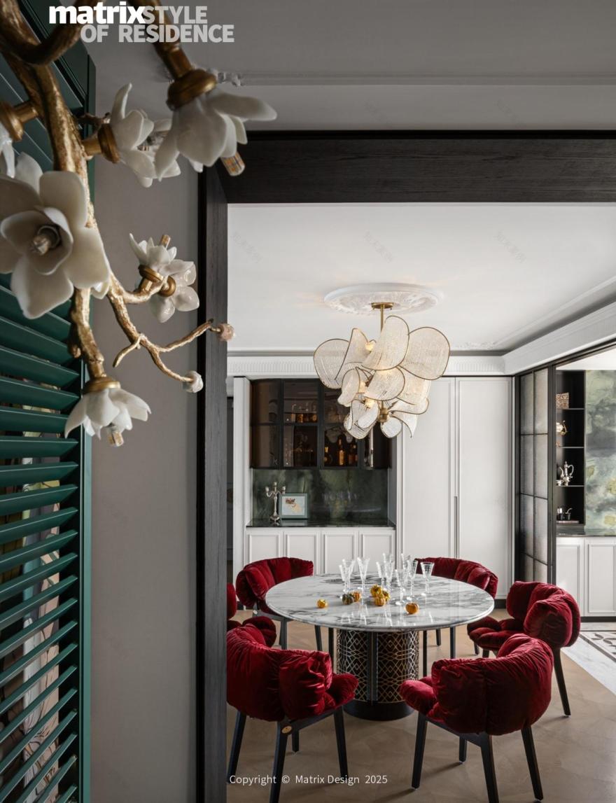 南通海晟山和云畔261㎡,185㎡样板间丨中国南通丨硬装矩阵纵横,软装矩阵鸣翠-12