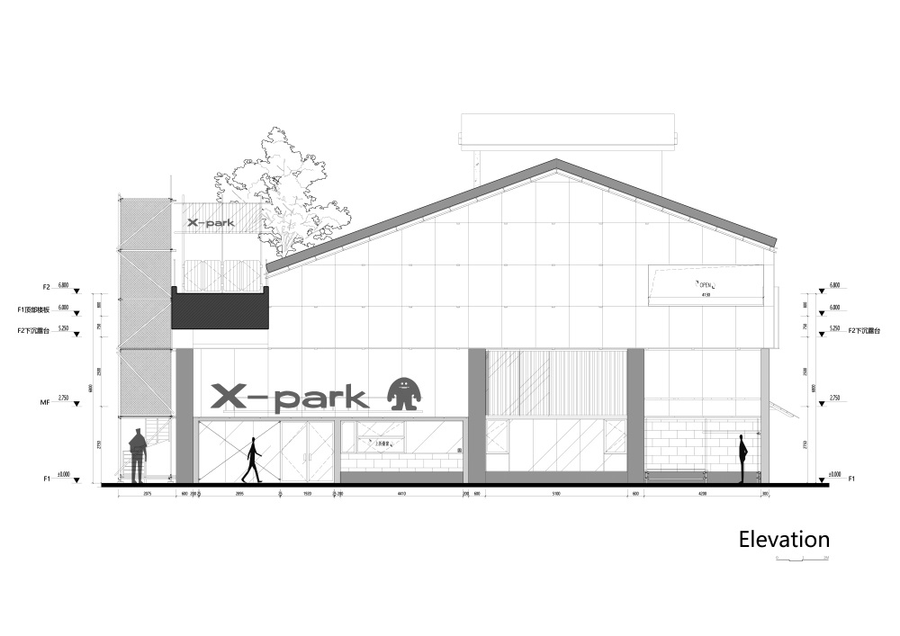 Xpark坐标公园丨中国贵阳丨未见筑设计事务所(室内方案),重庆东境装饰设计有限公司(室内施工图)-75