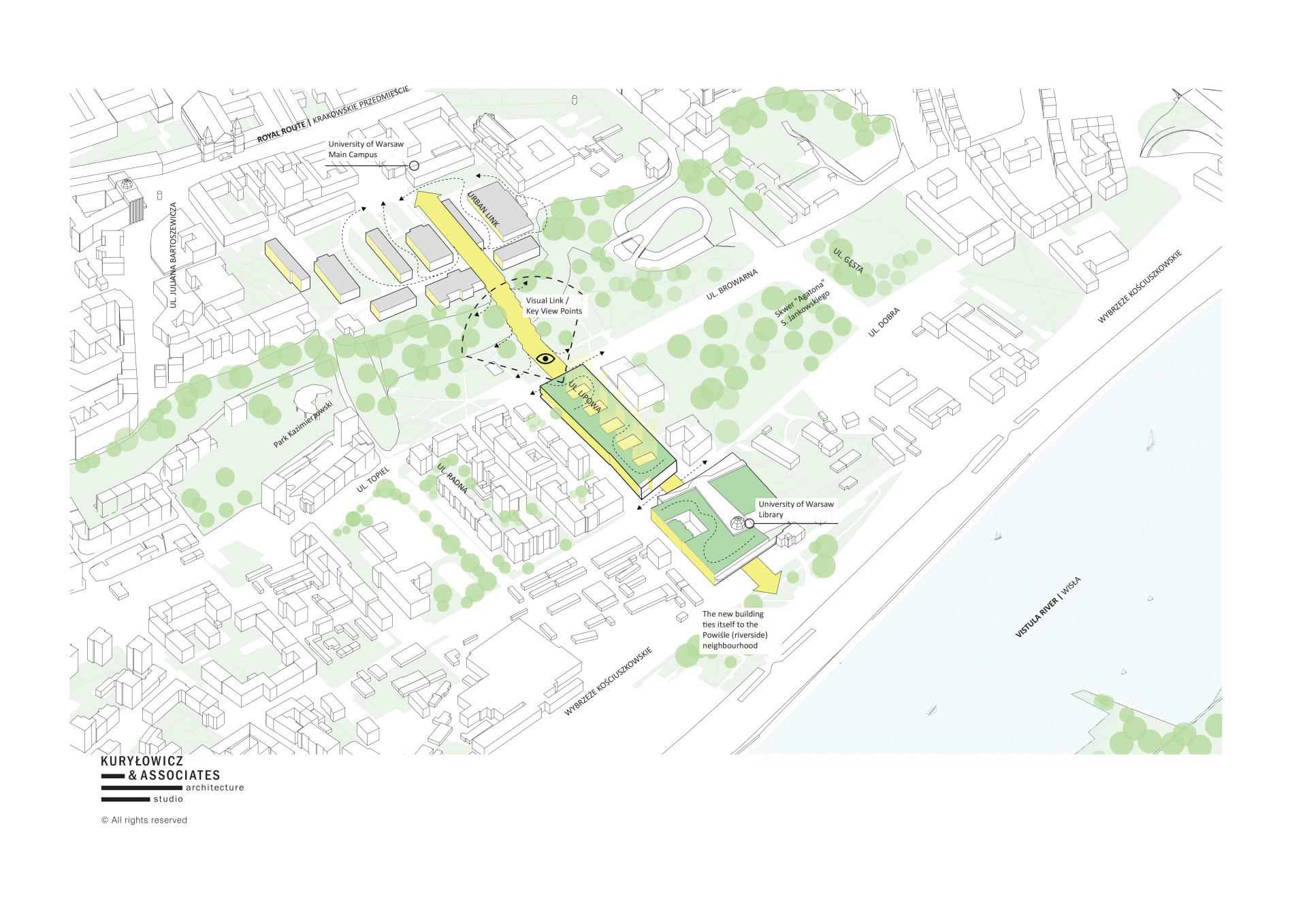 华沙大学应用语言学与现代语言学院新楼丨波兰华沙丨Kuryłowicz & Associates-53