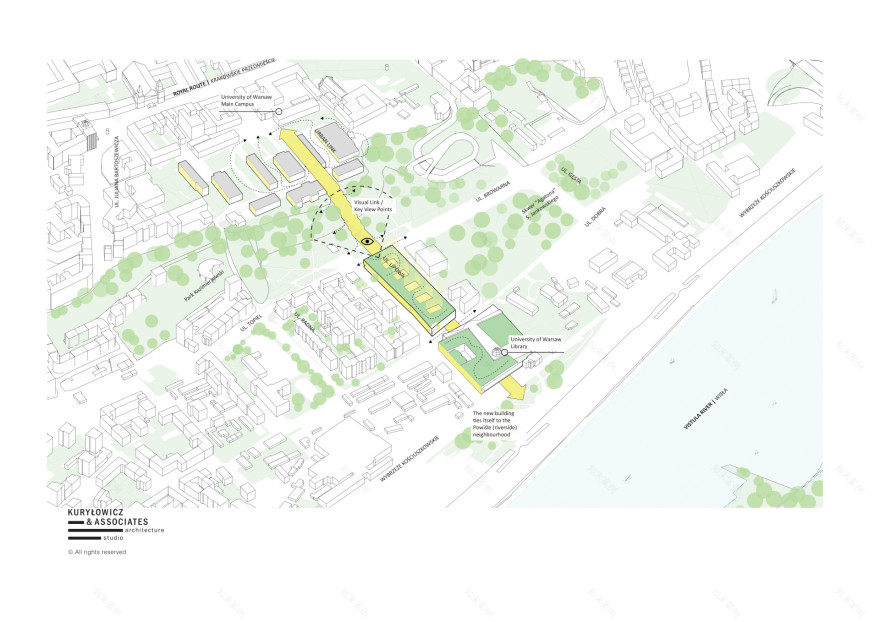 华沙大学应用语言学与现代语言学院新楼丨波兰华沙丨Kuryłowicz & Associates-53