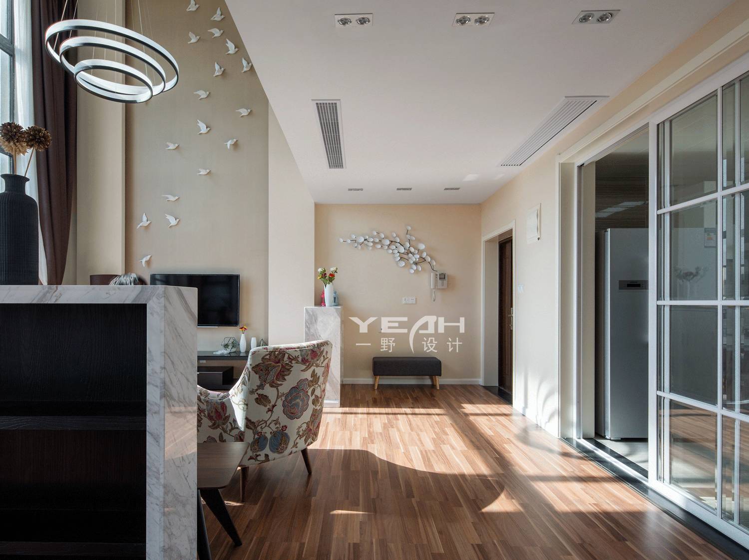 简约大气,美式风情——一野设计打造东湖大郡 180㎡复式美居-20