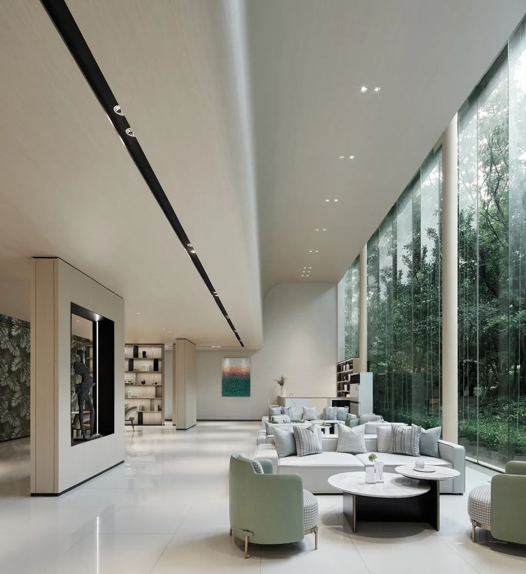 康桥玖玺园城市展厅 | 绿色梦境的自然回归-39