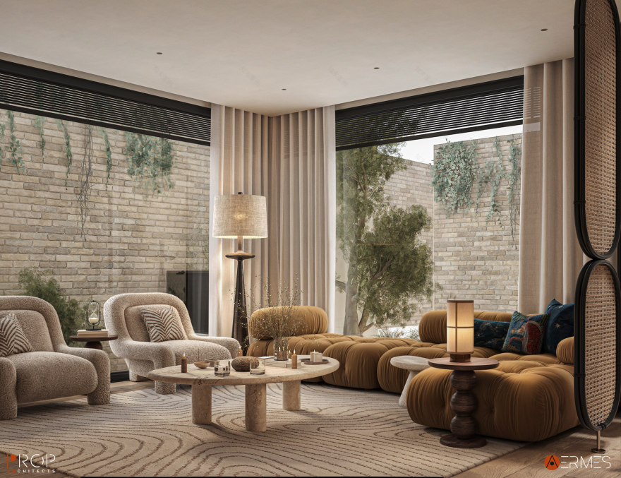 别墅内部丨沙特阿拉伯丨PROP & AERMES ARCHITECTS-12