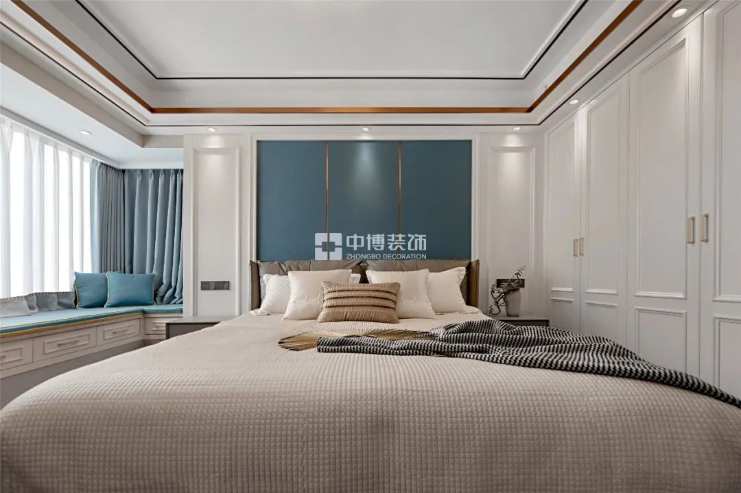 【中博案例】不拘一格的136㎡新中式,古风墨韵,打造高雅宁静住所!-72