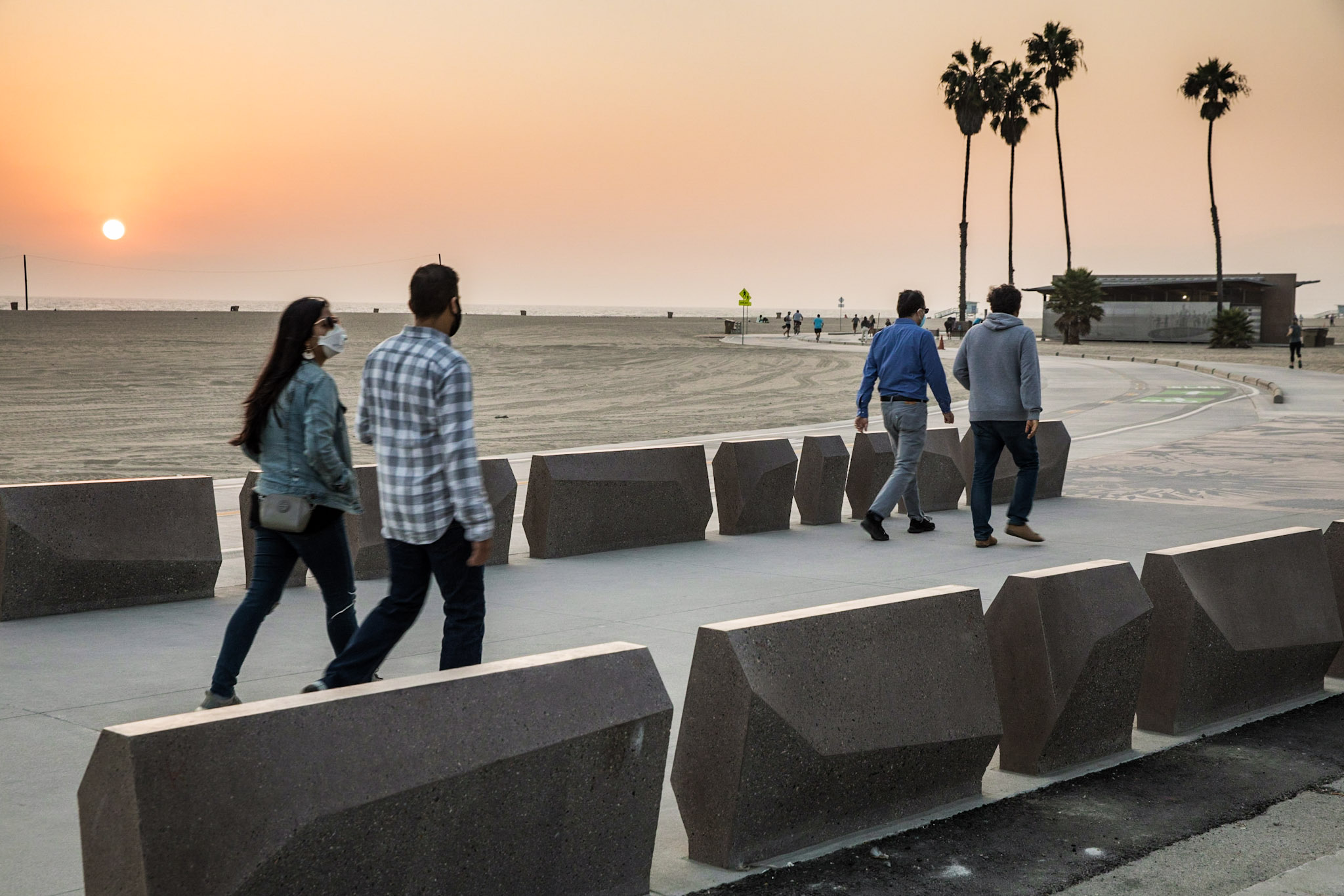 圣莫尼卡北海滩步道改善工程-13