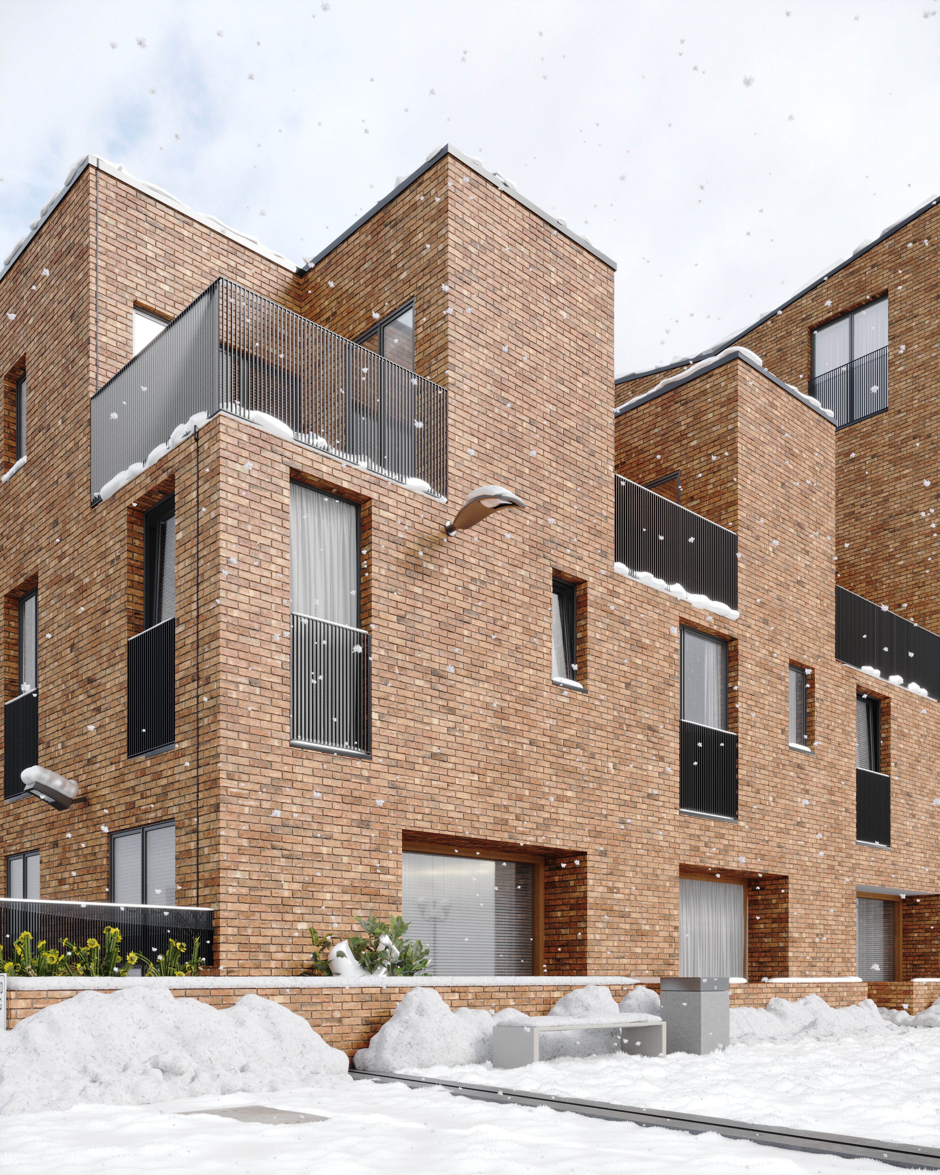 Brentford Lock West - SNOW-3