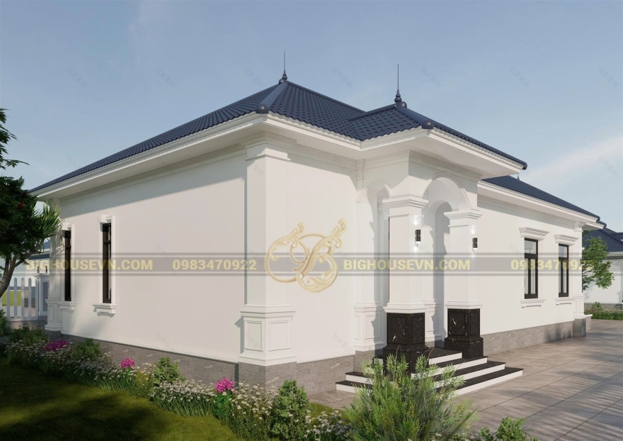 设计4层单坡顶10X17m住宅丨KTS Nguyễn Trọng Trí-12