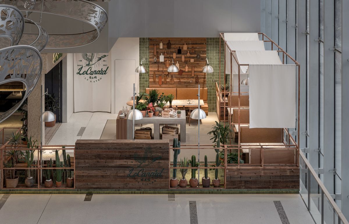 Le Canard 西餐厅丨中国沈阳丨白菜设计-17