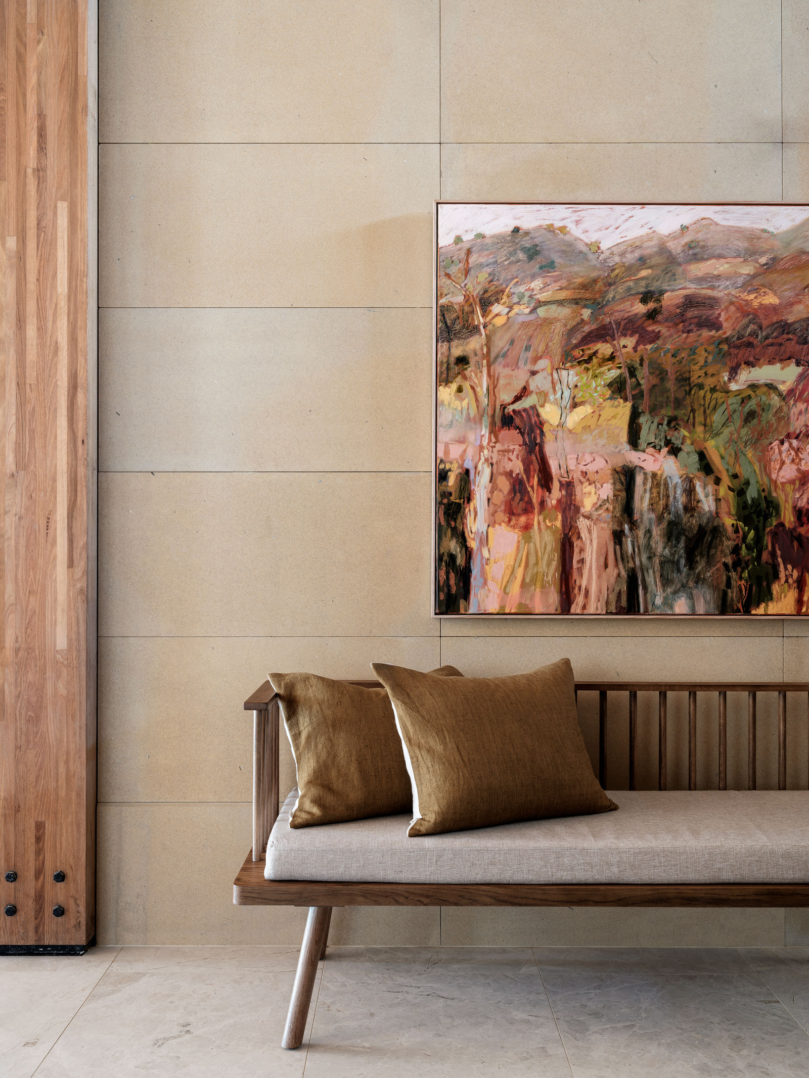 山丘景观中的豪华农舍丨澳大利亚丨Linda Habak Design-20