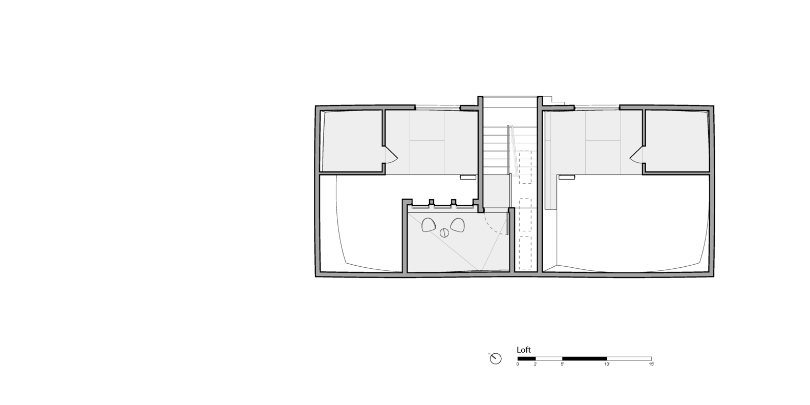 洛杉矶 Santa Monica Canyon 独特曲线住宅设计丨美国洛杉矶丨Eric Owen Moss Architects-61