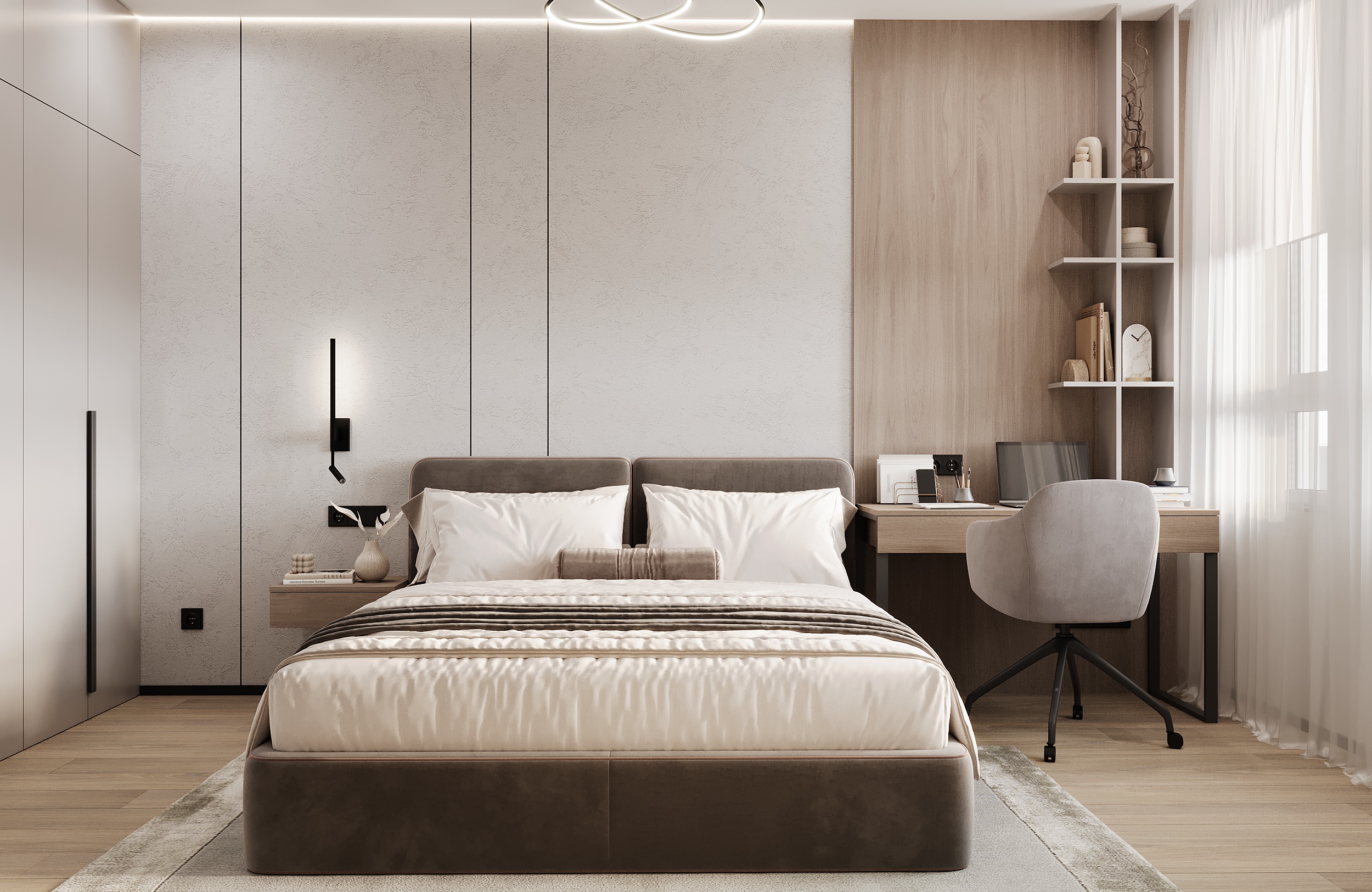 Apartment in Beige Tones | 3D Interior Visualization-7