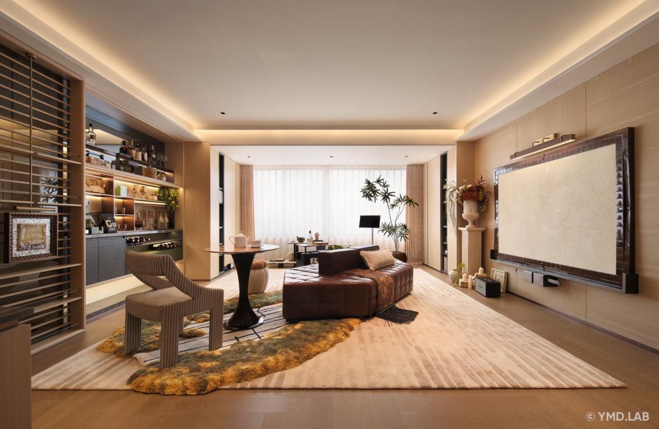 招商奥体公园115㎡样板间丨中国合肥丨岳蒙设计-4