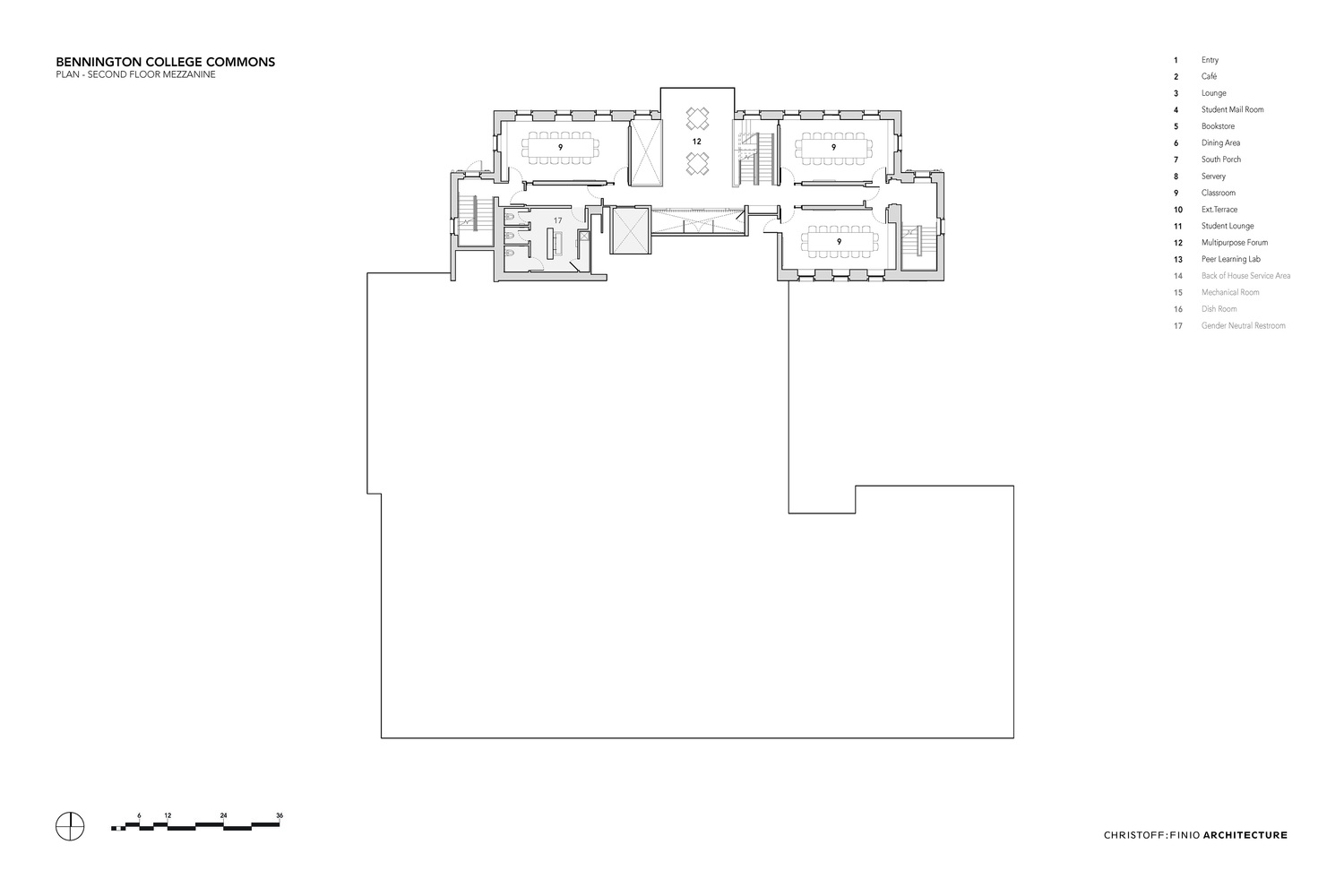 本宁顿学院 Commons 建筑 | 历史与现代的完美融合-61