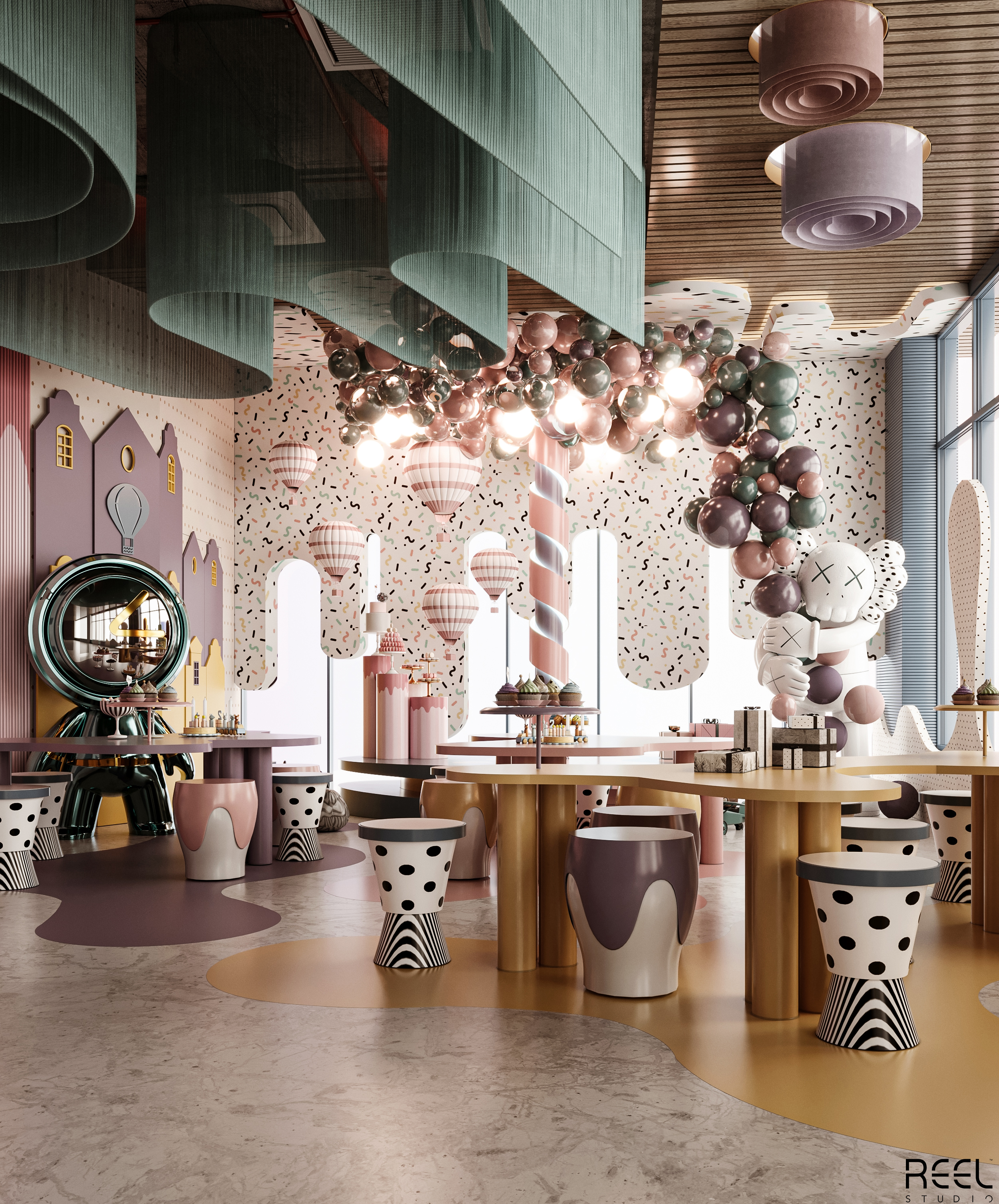 生日派对区室内设计丨沙特阿拉伯-0