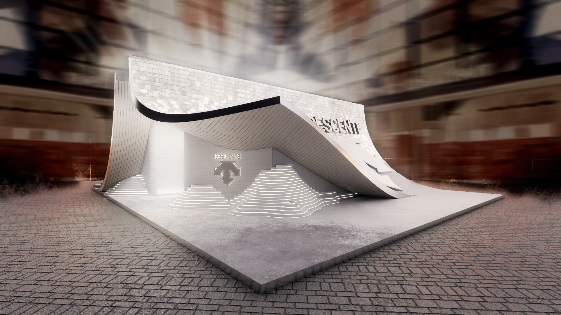 DESCENTE 快闪概念设计丨中国上海-8