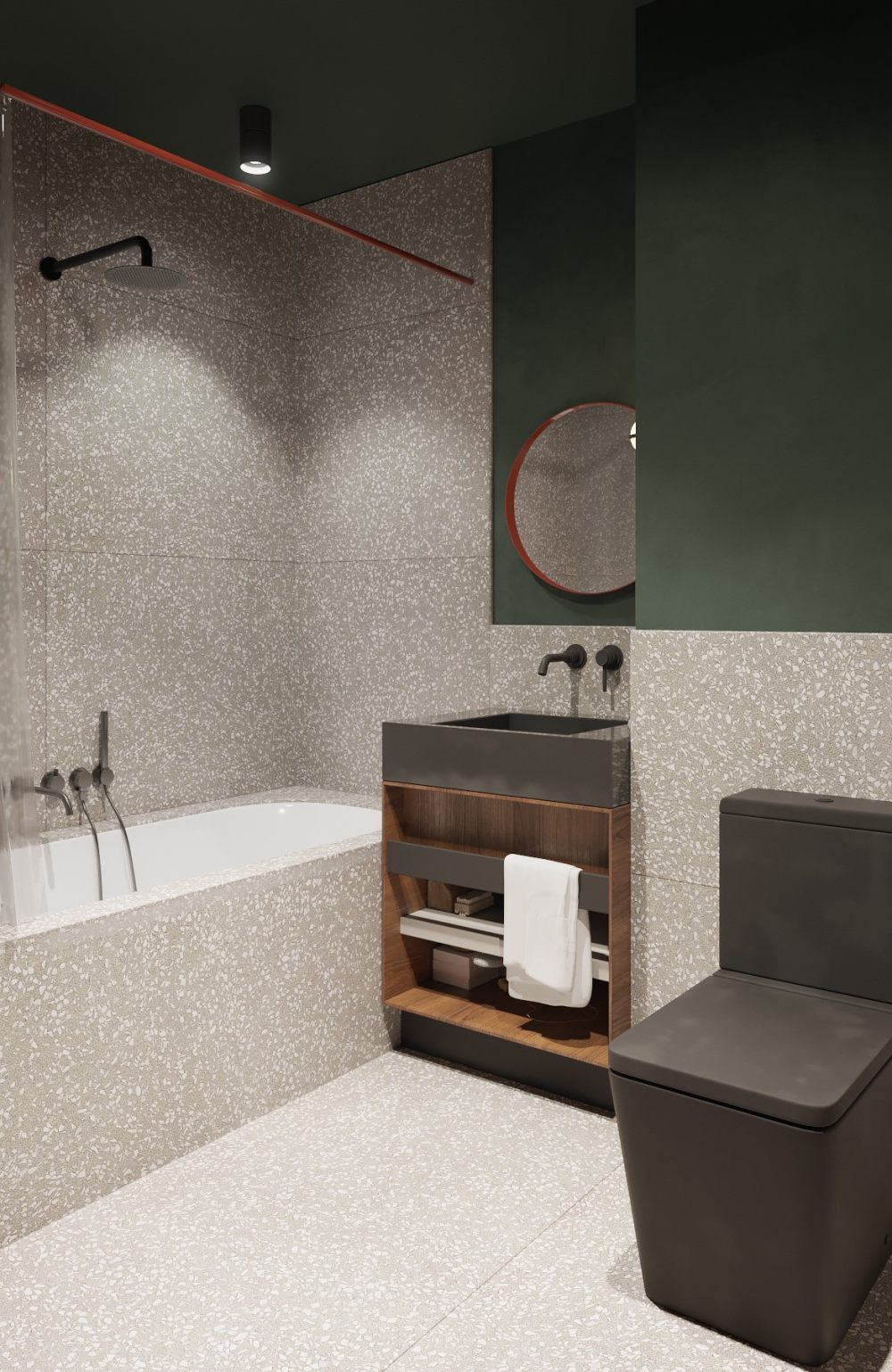 现代简约工业风格住宅设计-12