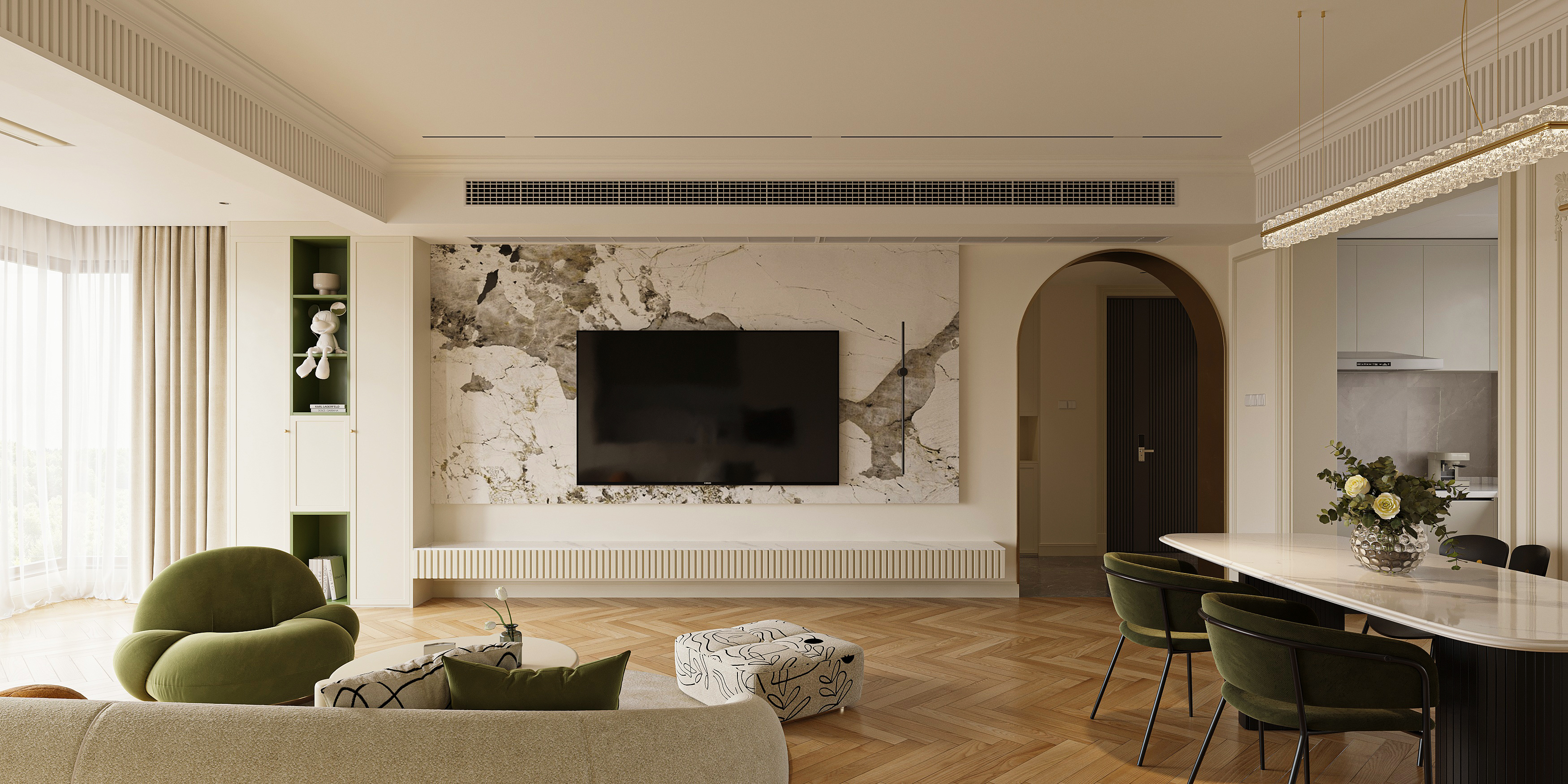 界末空间设计   法式轻奢的浪漫   -2