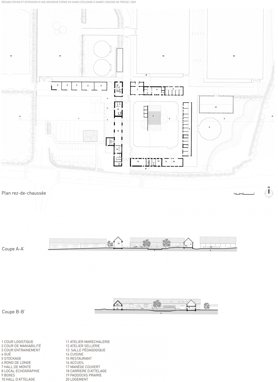 法国布洛涅种马场翻新扩建丨Joly&Loiret Architecture Agency-20