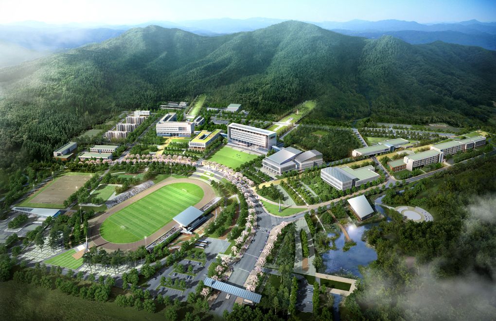 韩国国立警察大学校园规划,融入自然景观的创新设计-23