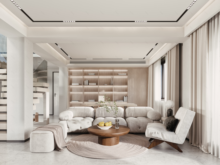 弘悦玺丨中国南京丨光影效果图设计-35