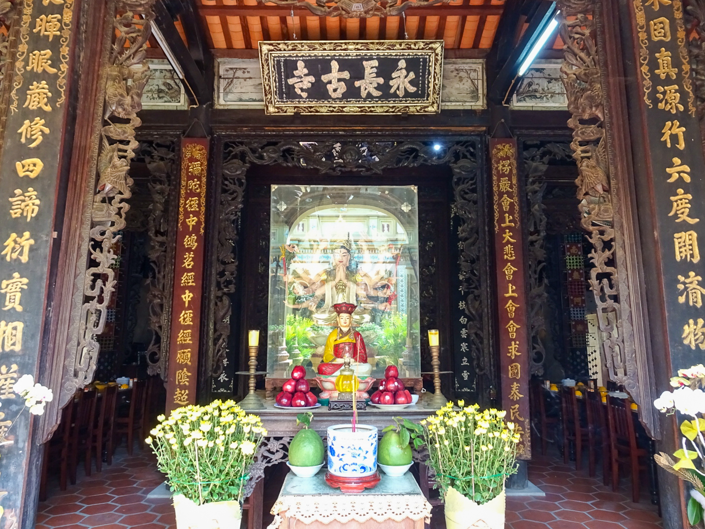 ヴィンチャン寺院（Vinh Trang Temple）丨越南-44