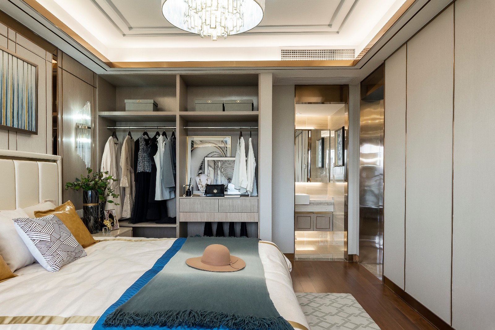 惠州奢华美式样板房 | 上森设计诠释精致生活品味-16