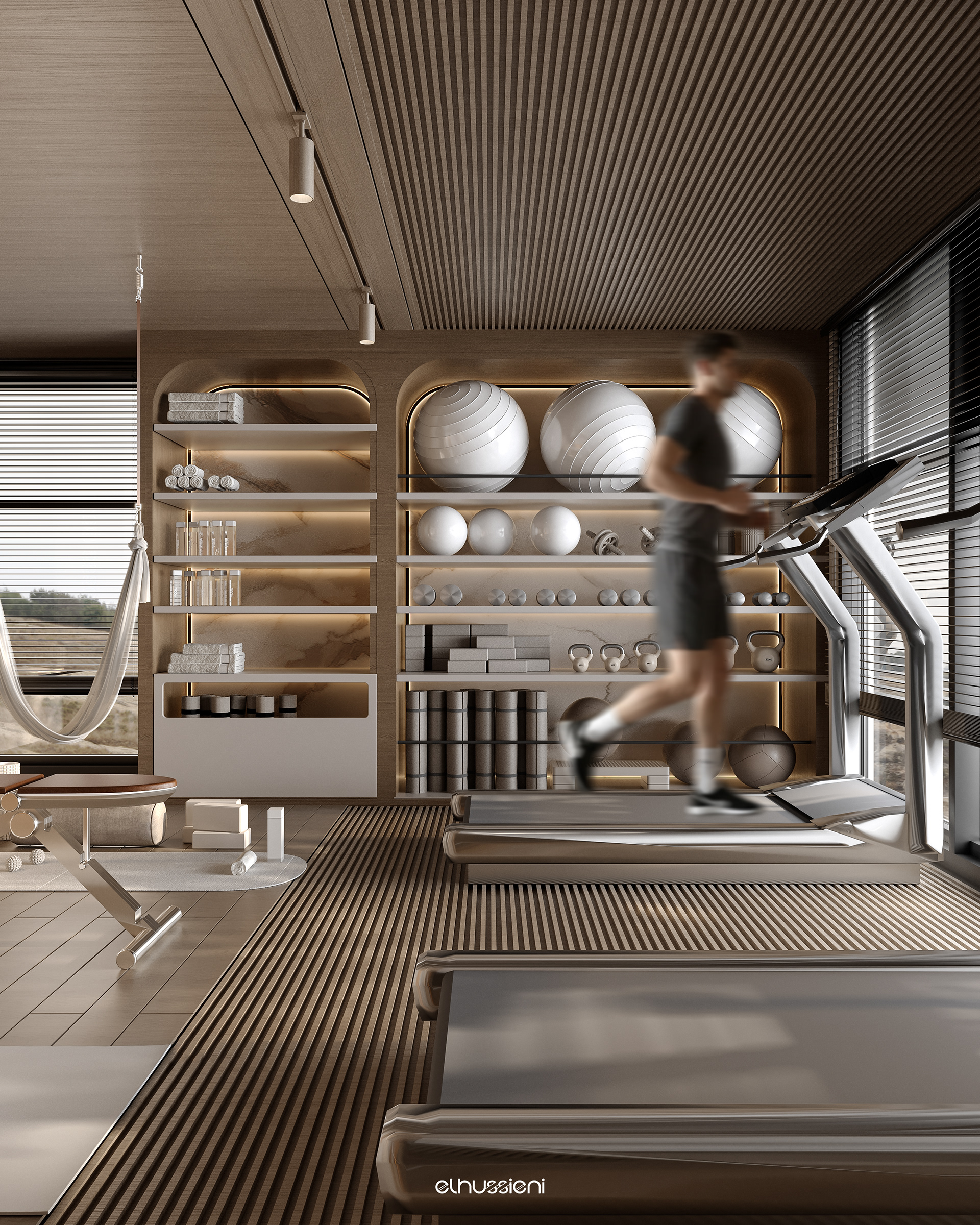 MODERN GYM DESIGN（家庭健身房设计）-9